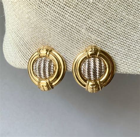 givenchy earrings uk|Givenchy clip on earrings vintage.